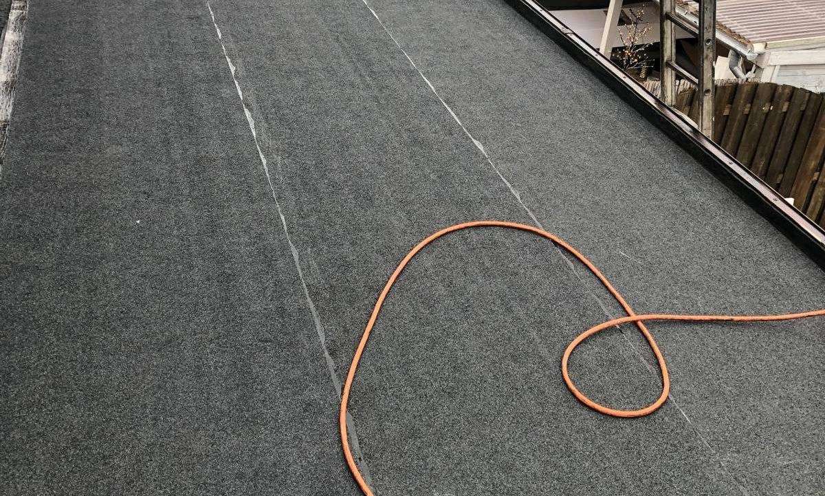 Nieuw bitumen dak aangelegd in Mierlo