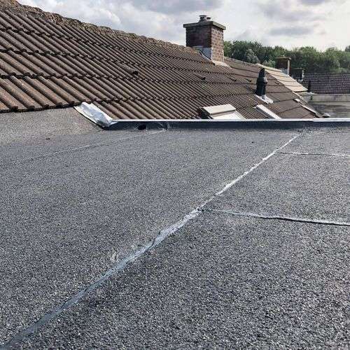 Nieuw plat dak gelegd in Mierlo